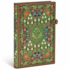Journal Poetry in Bloom Mini — Com Pauta
