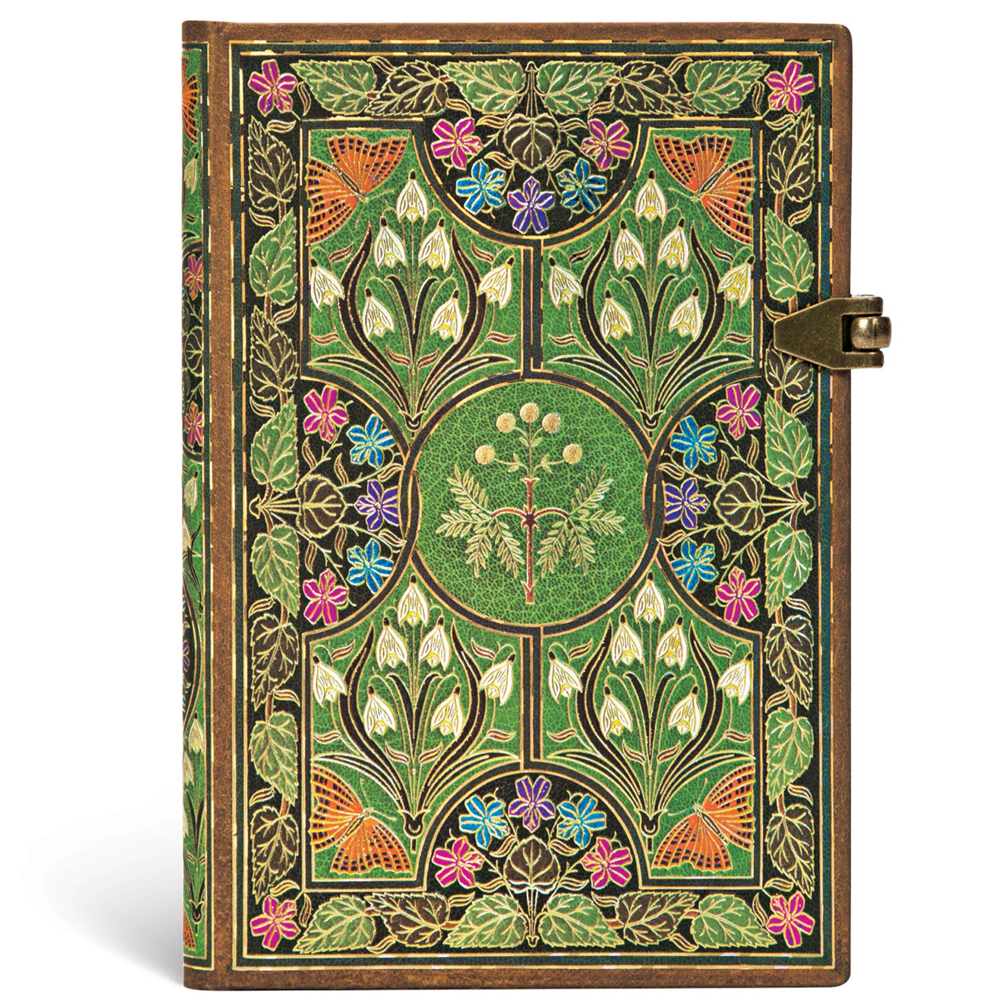 Journal Poetry in Bloom Mini — Com Pauta