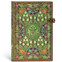 Journal Poetry in Bloom Mini — Com Pauta