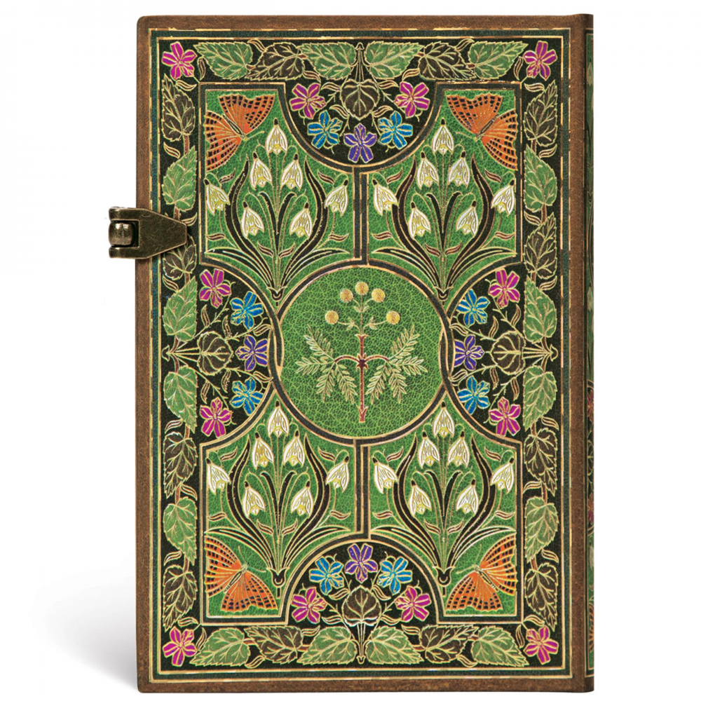 Journal Poetry in Bloom Mini — Com Pauta