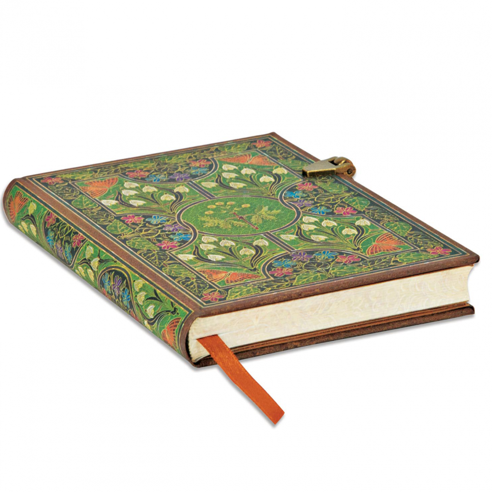 Journal Poetry in Bloom Mini — Com Pauta