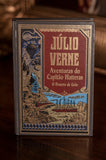 Aventuras do Capitão Hatteras - O Deserto de Gelo / Os Ingleses no Pólo Norte - JÚLIO VERNE (2 Volumes) (com marcas do tempo)