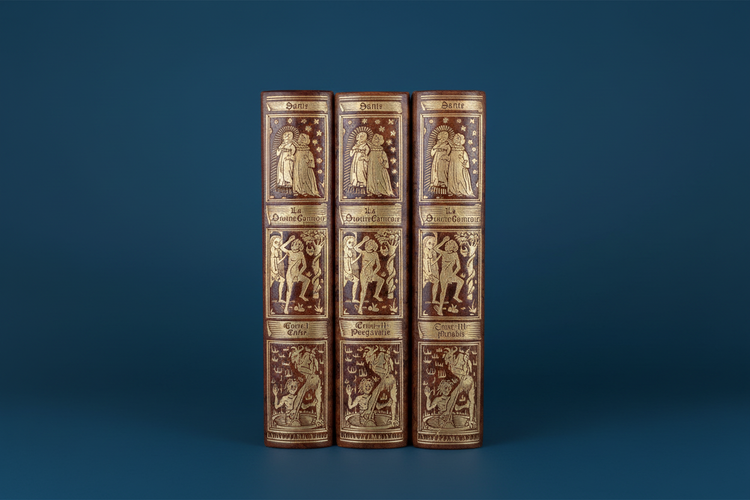 Banner La Divine Comédie - Detalhes Autênticos