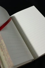 Journal Black Moroccan Midi — Com Pauta / Capa Flexível
