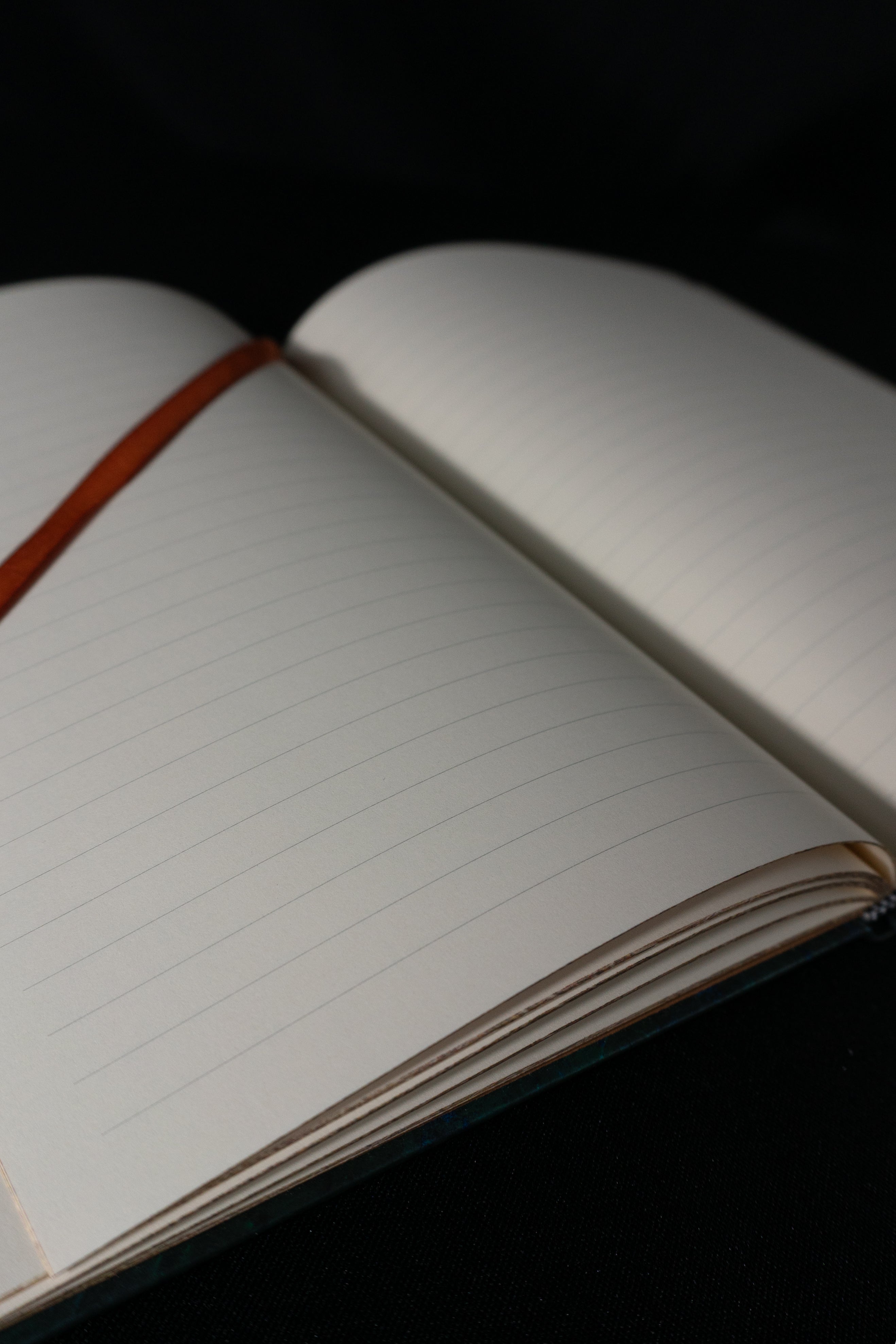 Journal Turquoise Chronicles Ultra — Com Pauta