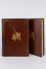 Dom Quixote de La Mancha (5 volumes) — MIGUEL DE CERVANTES (com marcas do tempo)