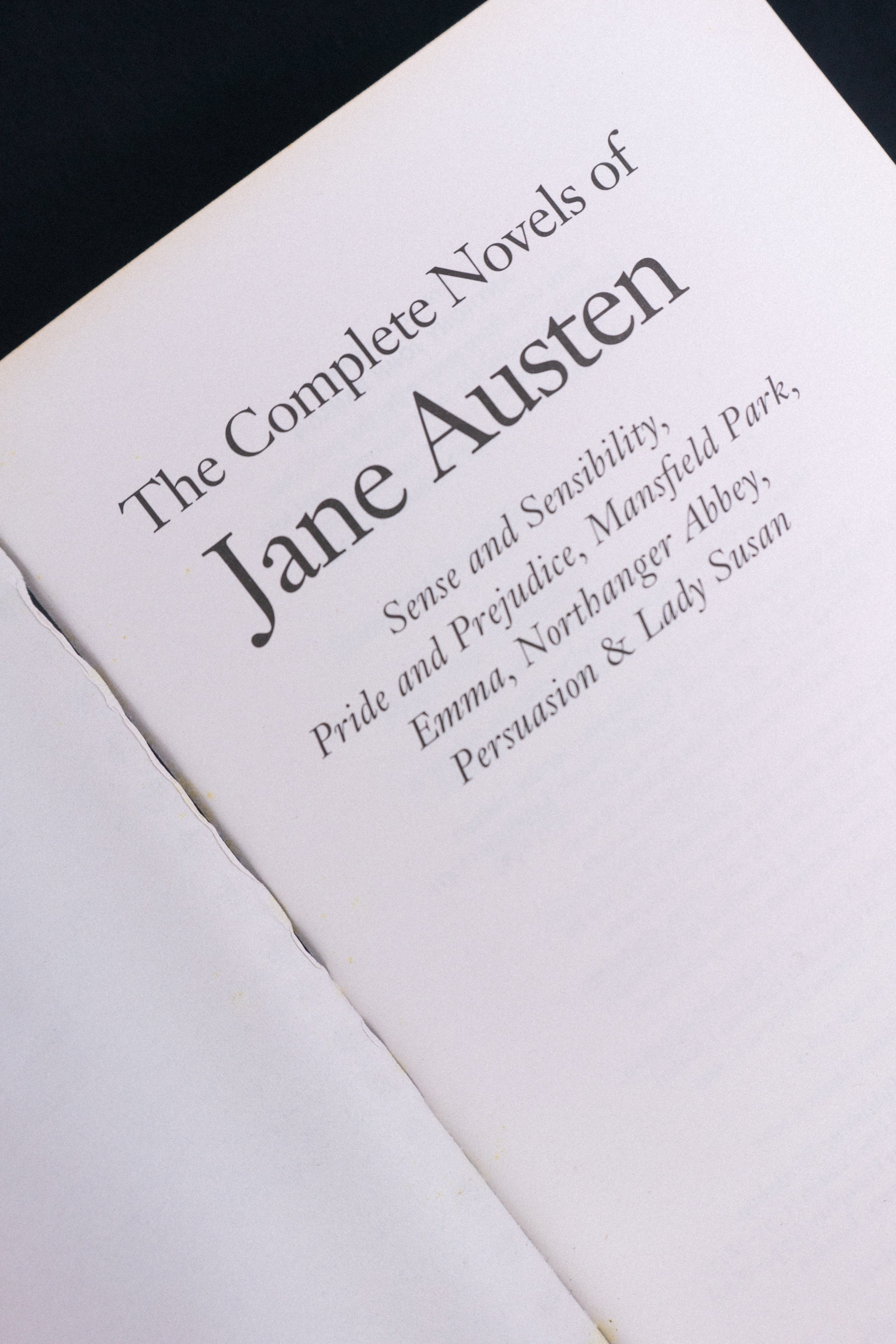 The Complete Novels of JANE AUSTEN