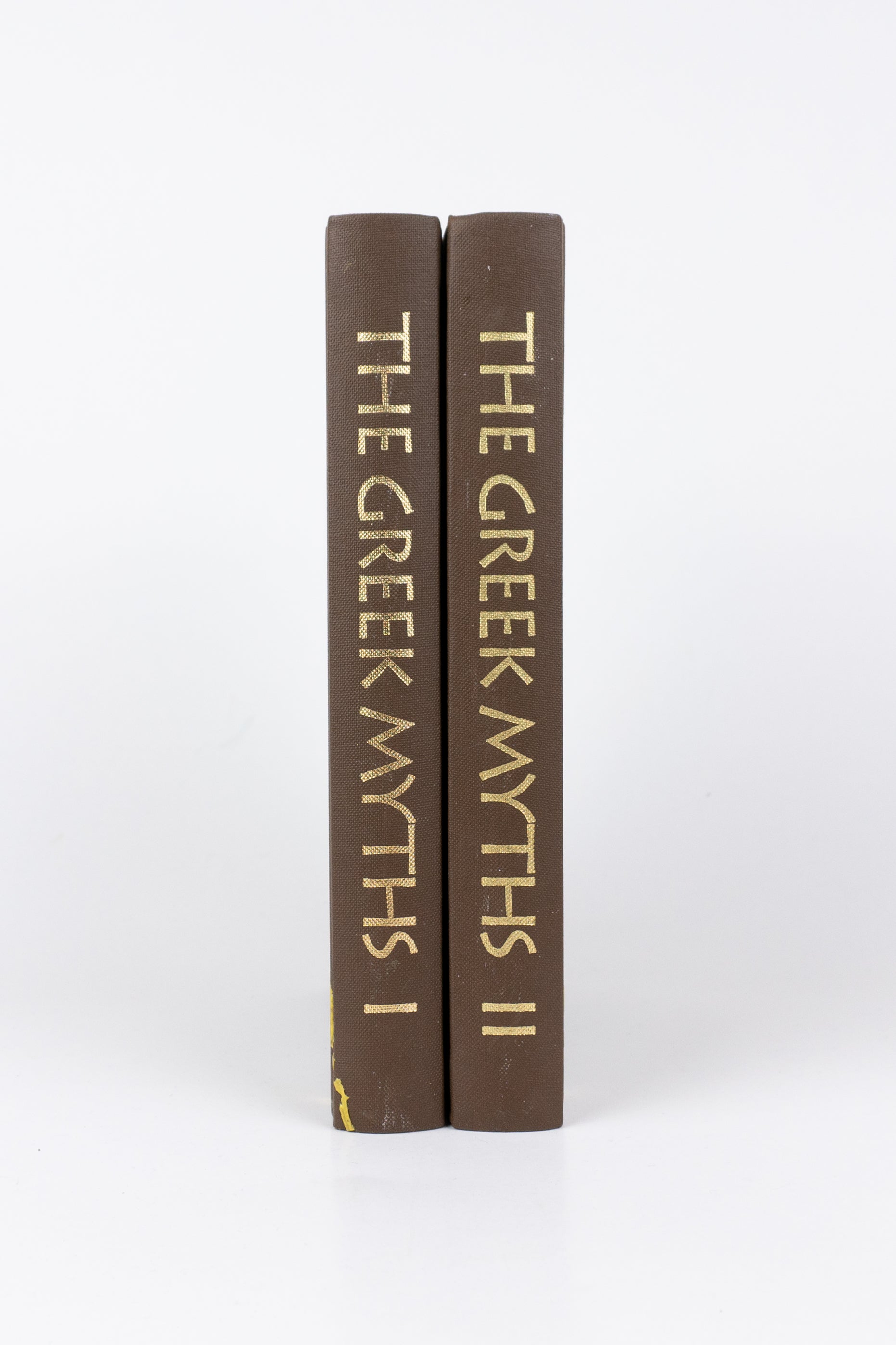 The Greek Myths — ROBERT GRAVES (em 2 volumes) (com marcas)